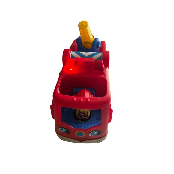 Fisher-Price Little People Toddler Fire Truck Toy With Music & Lights - Picture 6 of 6
